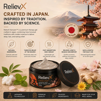 RelievX Kairozen™ Japanese Deep Pain Relief Therapy Gel