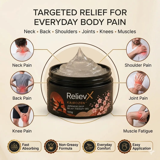 RelievX Kairozen™ Japanese Deep Pain Relief Therapy Gel